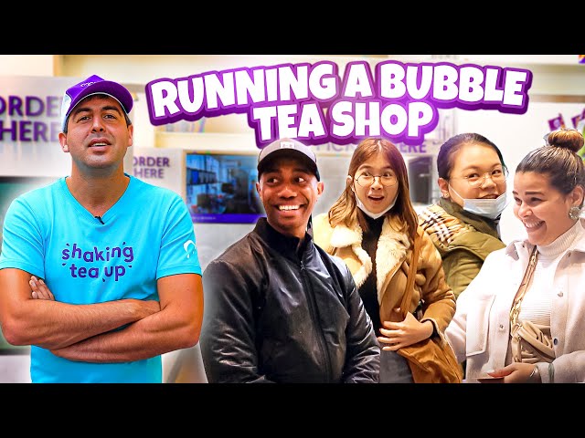 Running a Bubble Tea Shop Using my Language Skills