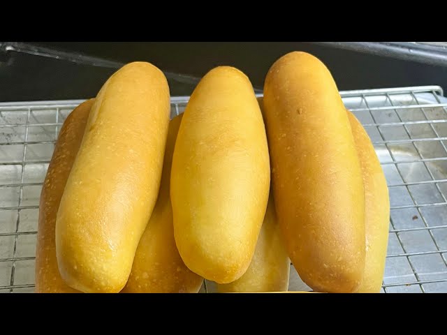 Sourdough Hot Dog buns