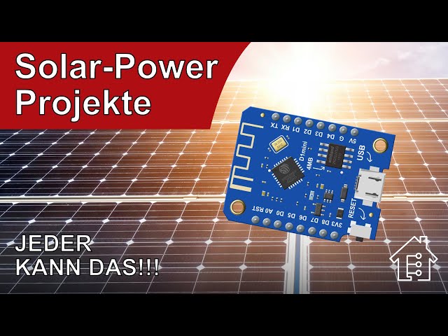 Mikrocontroller-Projekt: Solarenergiebetriebene Schaltungen. | #EdisTechlab #solar #mikrokontroller