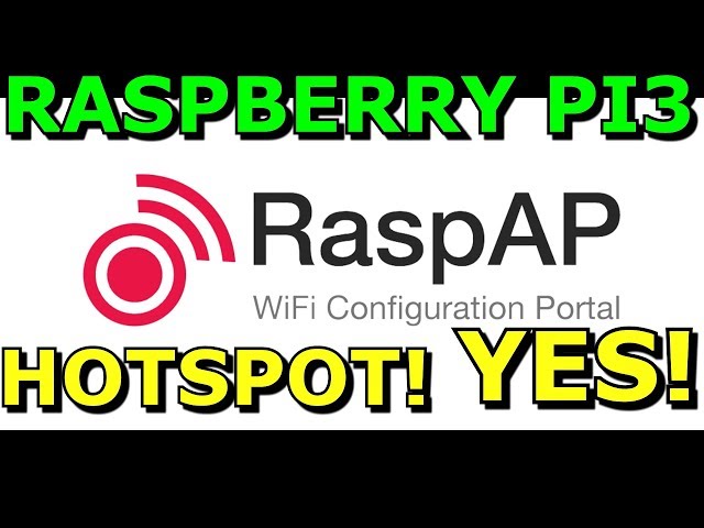 Turn Your Raspberry PI 3 B+ Into A WIFI Access Point Hot Spot RaspAp Using 32GB USB3 Thumb Drive
