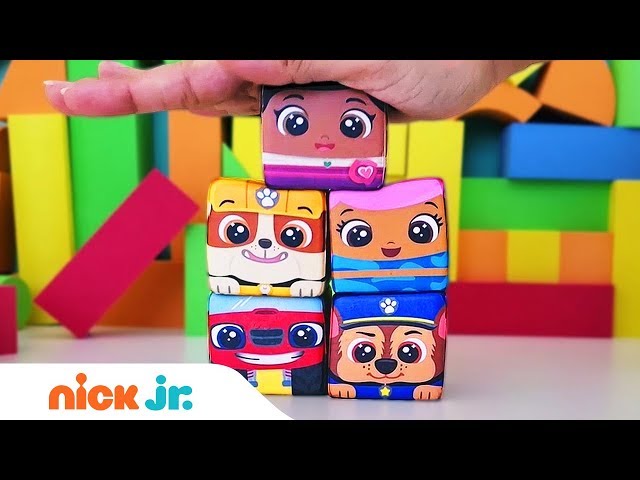 Block Party Squishy Toy Play w/ PAW Patrol, Bubble Guppies & More! | Nick Jr.