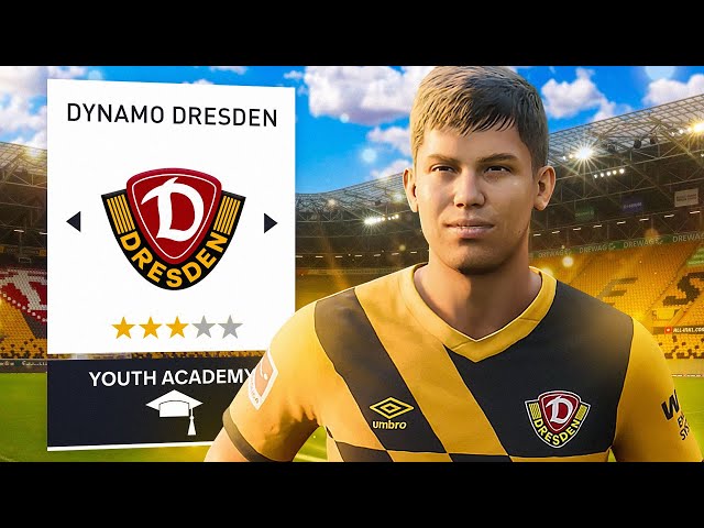 YOUTH ACADEMY PART TWO!! DYNAMO DRESDEN CAREER MODE