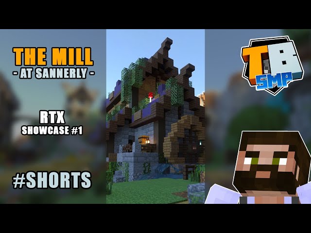 The Mill at Sannerly  |  Truly Bedrock Season 2 | RTX Showcase 01 | #shorts