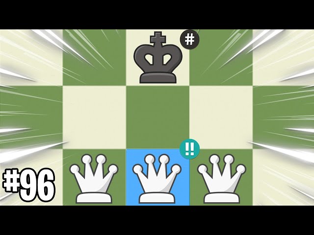 Chess Memes #96 | When You CHECKMATE With 3 Queens