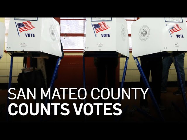 Vote Counting Underway in San Mateo County