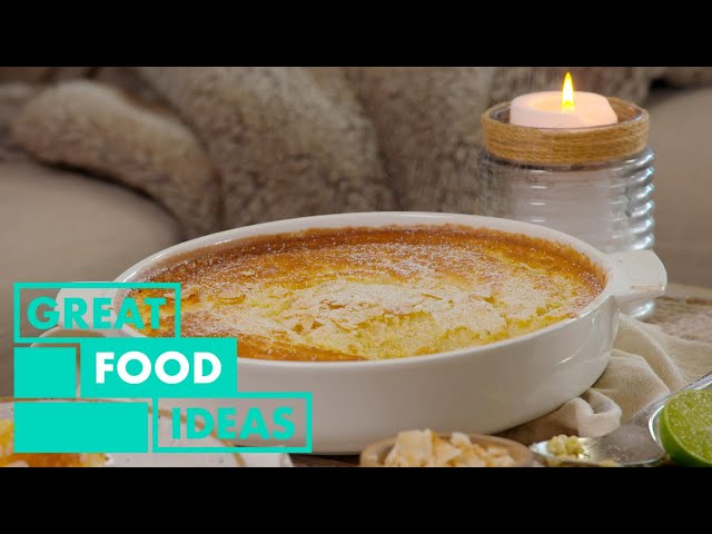 Pina Colada Self-Saucing Pudding | FOOD | Great Home Ideas