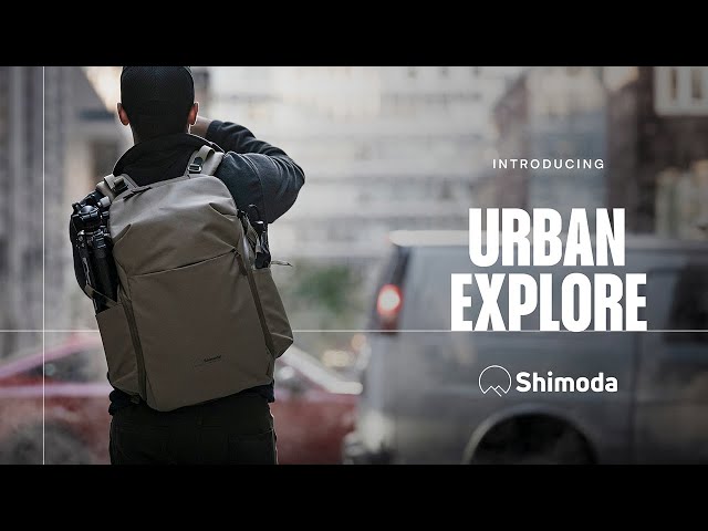 SHIMODA - Urban Explore! Our Everyday Camera Bag