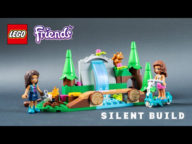 Speed Build of Lego Friends Forest Waterfall 41677
