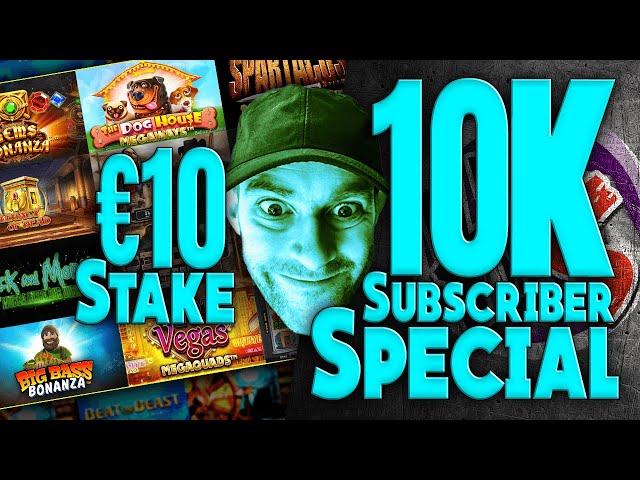 10 Bonuses on €10: Hideous Slots 10k Subscriber Special!