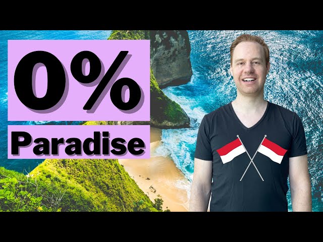 NEW 0% Tax in Bali-Indonesia for Digital Nomads & Foreigners 🇮🇩