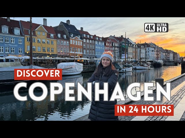 A Morning Cycle in Copenhagen Denmark | What To Do During a Layover | 4k