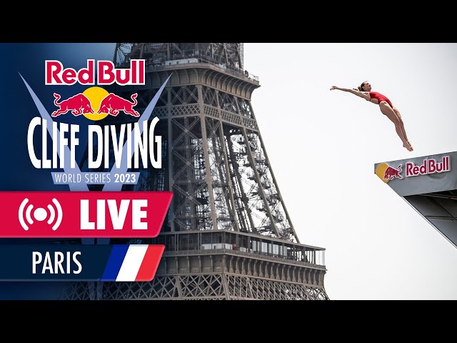 Diving in front of the iconic Eiffel Tower in Paris |Red Bull Cliff Diving World Series 2023
