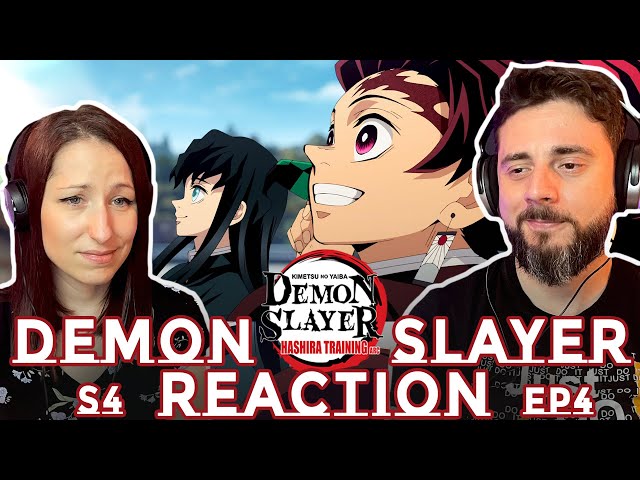 This Was So Emotional! | Couple First Time Watching Demon Slayer | S4 E4