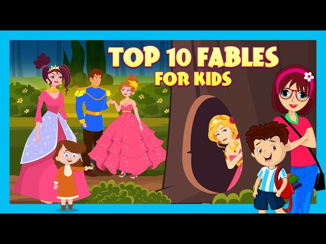 Top 10 Fables for Kids | Tia & Tofu | English Stories for Kids | Bedtime Stories