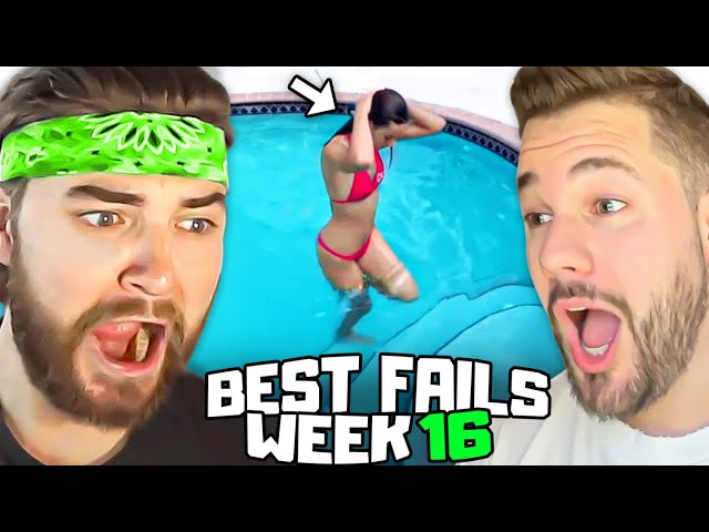 KingWoolz Reacts to FAILS OF THE WEEK!! w/ Mike | 2024 Part 16