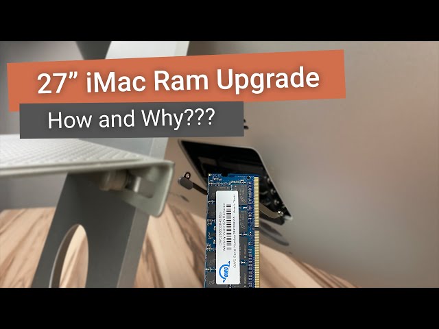 How To Upgrade Ram on a 27" iMac | 2020, 2019 iMac Ram Upgrade