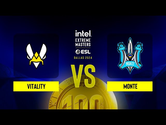 Vitality vs. Monte - IEM Dallas 2024 - Group A