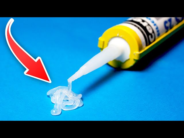 Few people know this silicone secret! Amazing tricks with clear silicone