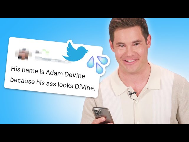 Adam DeVine Reads Thirst Tweets