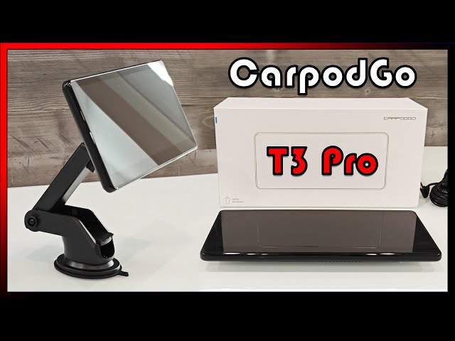 CarpodGo T3 Pro 60FPS Carplay Display Screen Review Video