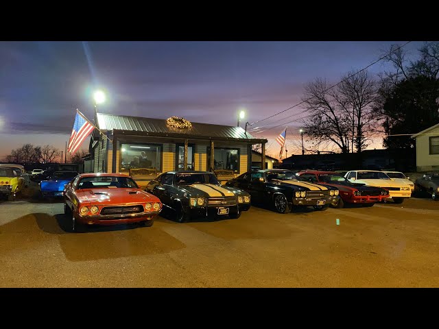 Live at 5 Maple Motors Muscle Cars