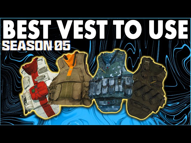 DMZ Best VEST to USE | DMZ Vest Tier List for SOLO and TEAM (Season 5)