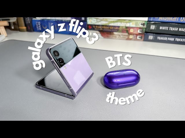 ✨ Aesthetic Unboxing: Samsung Galaxy Z Flip 3 💜 Lavender + Official Cases 📸 Camera Test | 2022