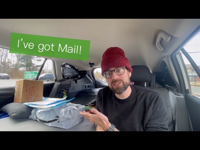 Living In My Car | Opening Subscriber Mail | What Do We Have Here??