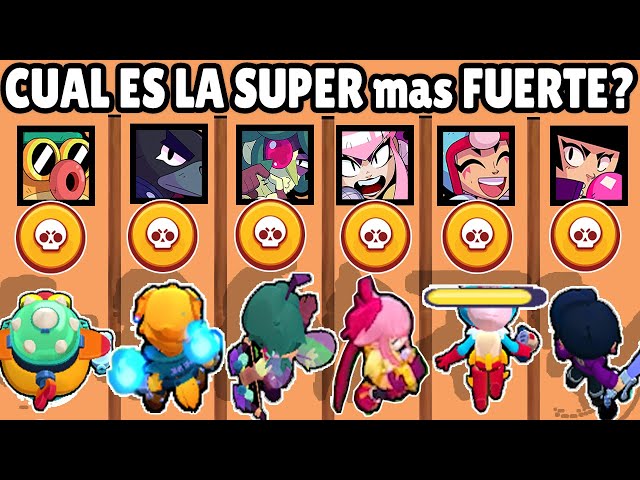 WHICH IS THE STRONGEST SUPER? | WHICH DOES MORE DAMAGE? | NEW BRAWLERS | BRAWL STARS