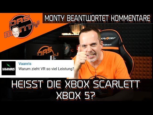 Heißt die Xbox Scarlett am Ende Xbox5? - Monty beantwortet Kommentare | DasMonty