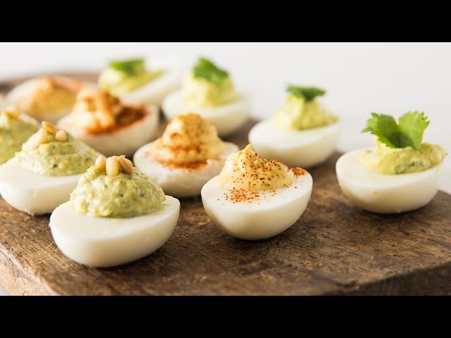 Three Deviled Eggs Recipes