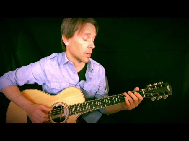 How to play acoustic Fingerstyle Blues in G for Bill