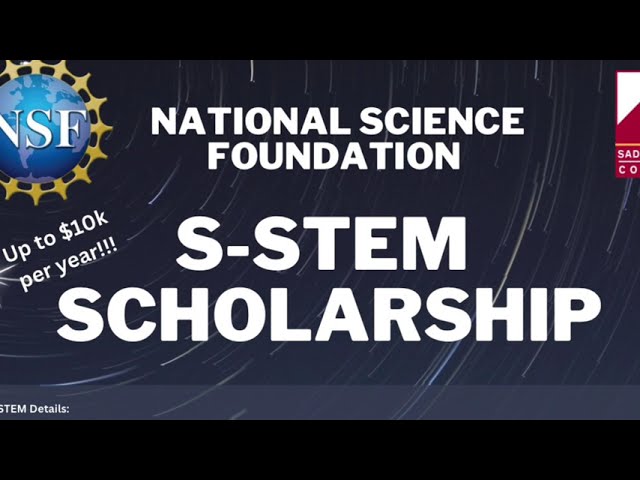 NSF Scholarship Application