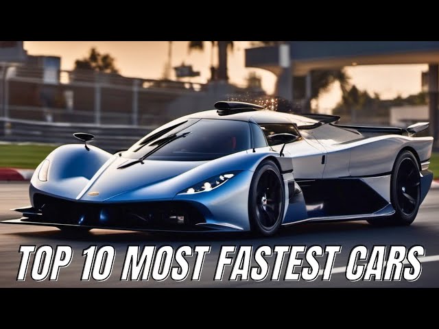 TOP 10 FASTEST Cars In The World Never Seen Before!
