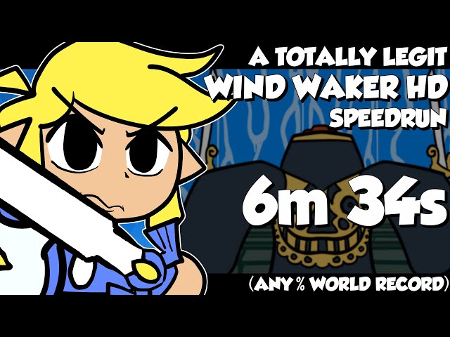 A TOTALLY LEGIT Wind Waker Speedrun Cartoon (WORLD RECORD)