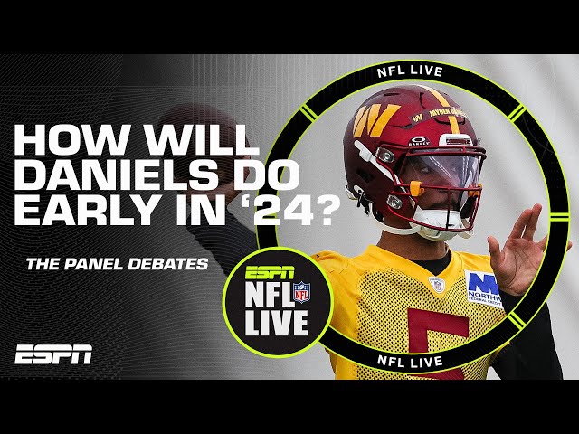 Which rookie QB has the best schedule to succeed early in the 2024 season? | NFL Live