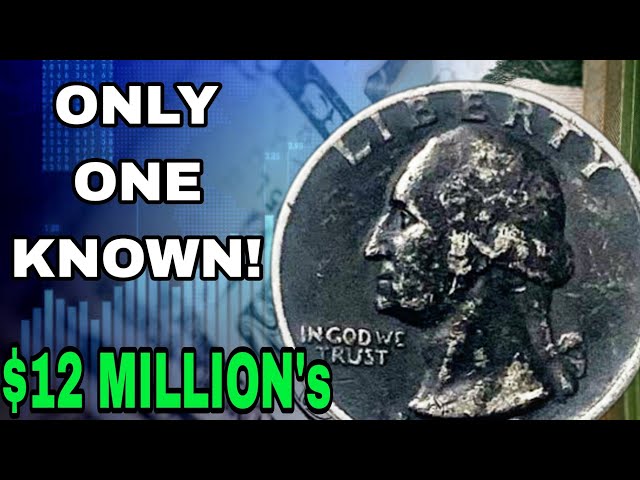 Look For these Top 10 MOST VALUABLE QUARTER DOLLAR COINS silver Quarter worth money!
