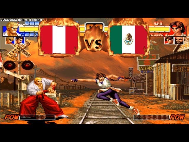 King of Fighters 96 - LOCOVICIO (PER) VS (MEX) el smithers [kof96] [Fightcade] キングオブファイターズ96