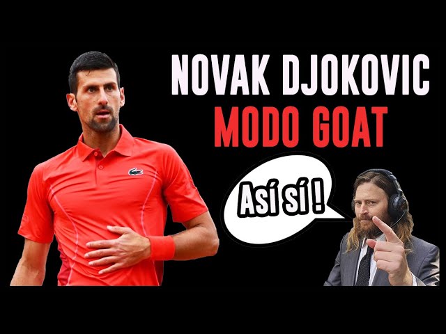 Novak Djokovic volvió en Modo GOAT en Montecarlo #djokovic #novakdjokovic