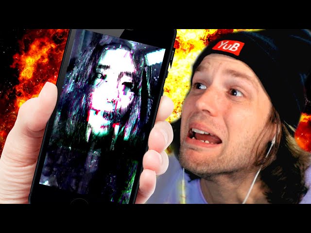 scary haunted phone game (again)