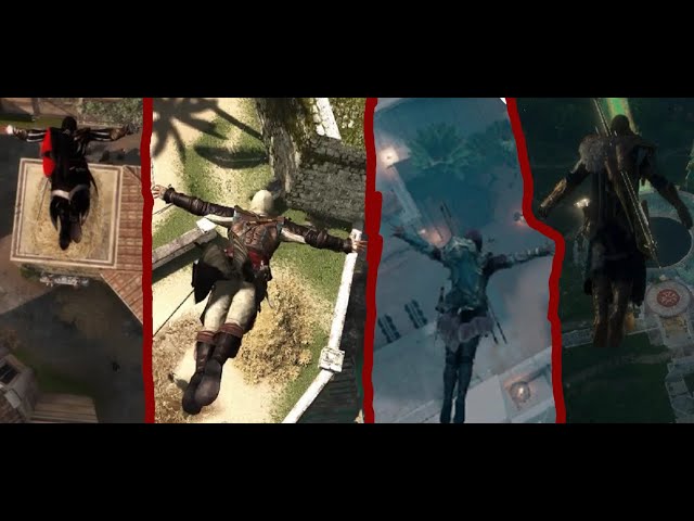 Leap of Faith in every Assassin's Creed