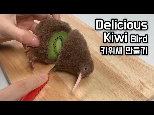 Making a Delicious Kiwi Bird with 3D pen