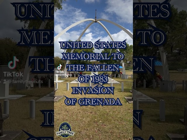 🇺🇸 U.S. Memorial to the Fallen in 1983 Invasion of Grenada🇬🇩