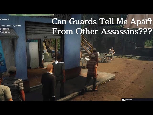 I tried To Sneak Past Guards Into The Compound With Other Assassins In Hitman 3 Freelancer