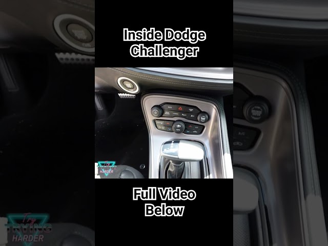 Inside @Dodge Scat Pack #unboxing #dodge #challenger #scatpack #392 #racing #racecar #sportscar