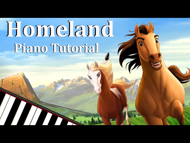 Spirit  - Homeland Main Theme  Piano Tutorial