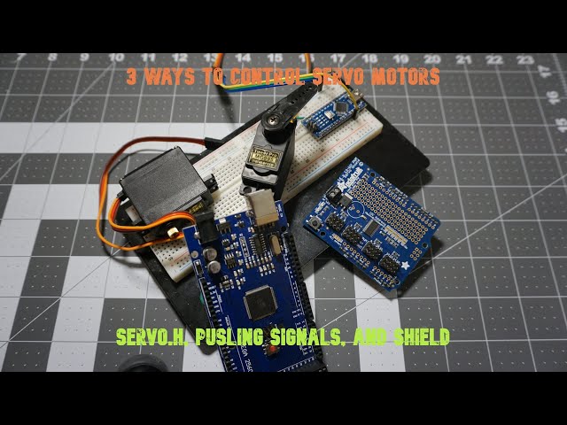 3 Ways to Control Servo Motors with Arduino