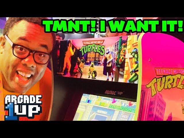 NEW TMNT ARCADE? I WANT IT! Ninja Turtles & Arcade1Up - E3 2019