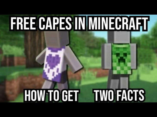 How to get the twitch cape and two facts about 15th anniversary cape in minecraft! | SkintNine |