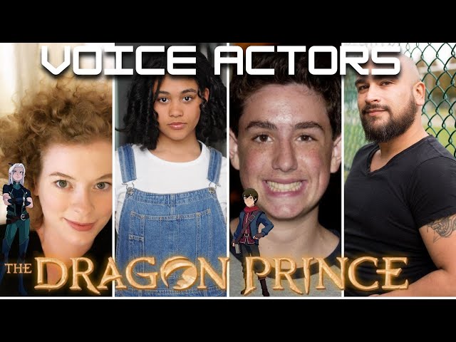 MEET The Voice Actors of The Dragon Prince